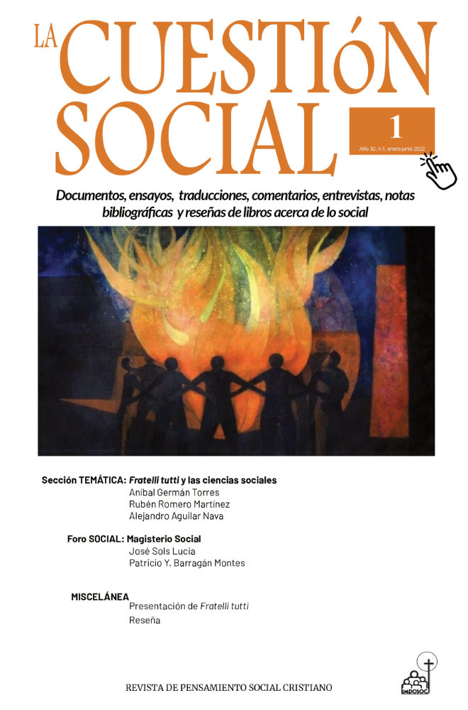 					Ver Núm. 1 (30): La Cuestión Social No. 1. Año 30, Enero - Junio 2022
				